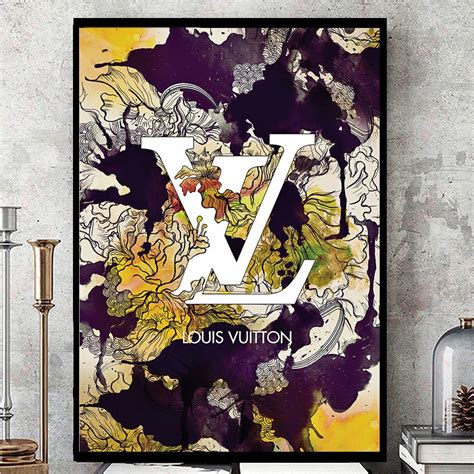 Louis Vuitton wall art prints